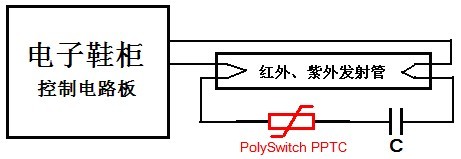 PPTC在電子鞋柜上的應用